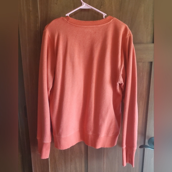 Ultra Soft Orange Sweatshirt Large - Picture 2 of 4
